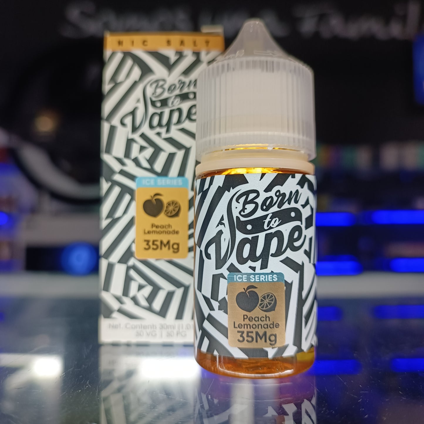 35mg Born to Vape Peach Lemonade