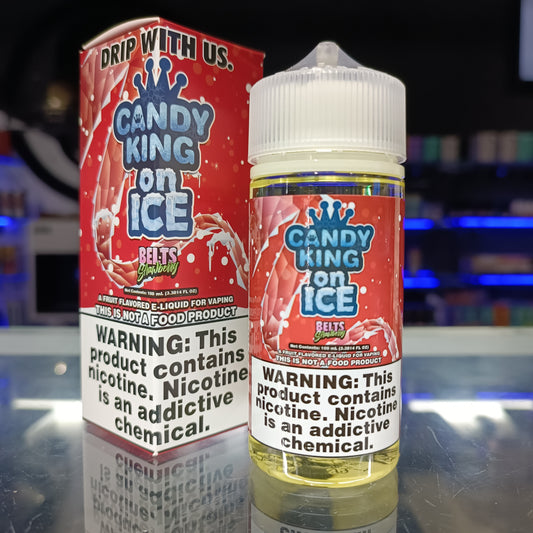 3mg Candy King On Ice Belts Strawberry