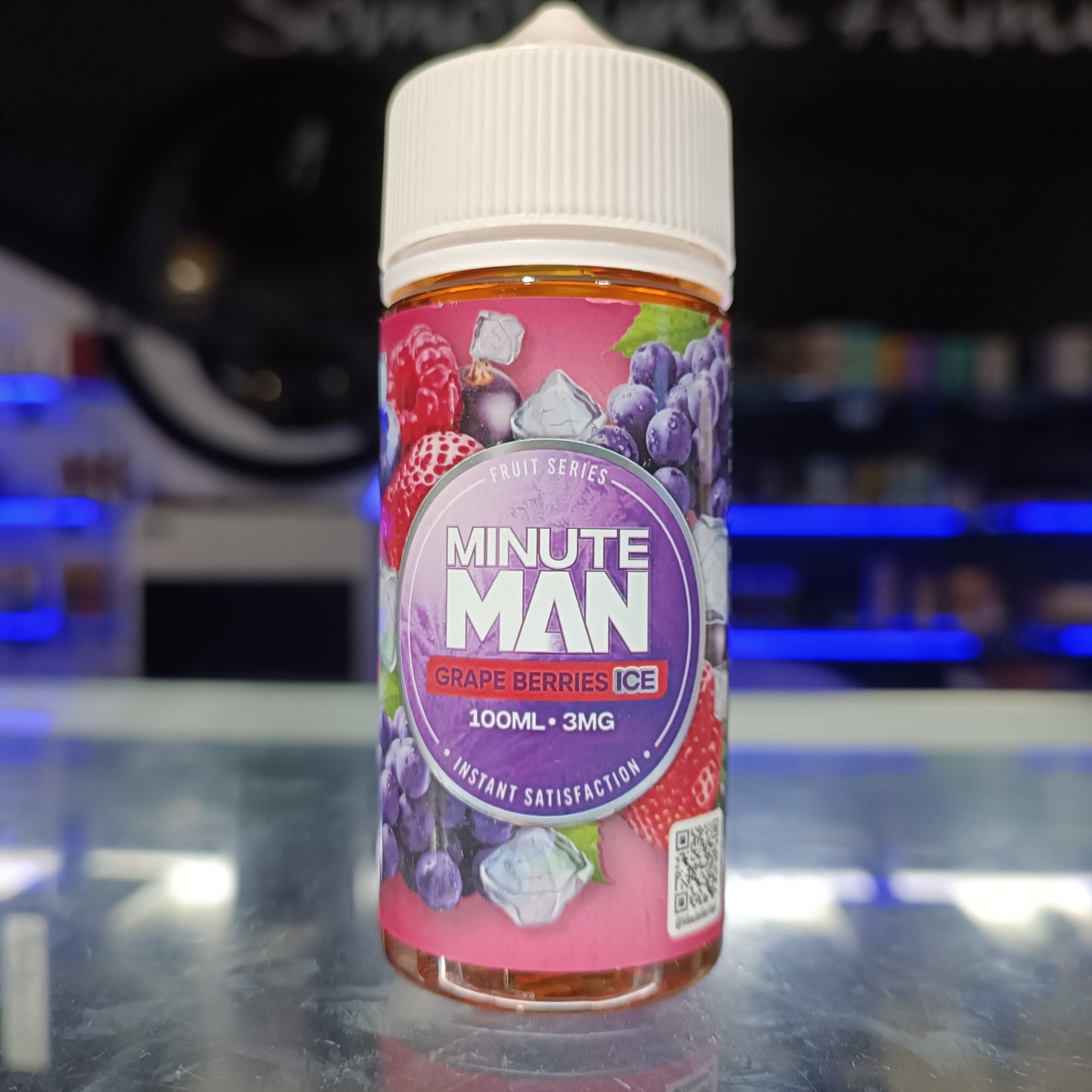 3mg Minute Man Grape Berries Ice