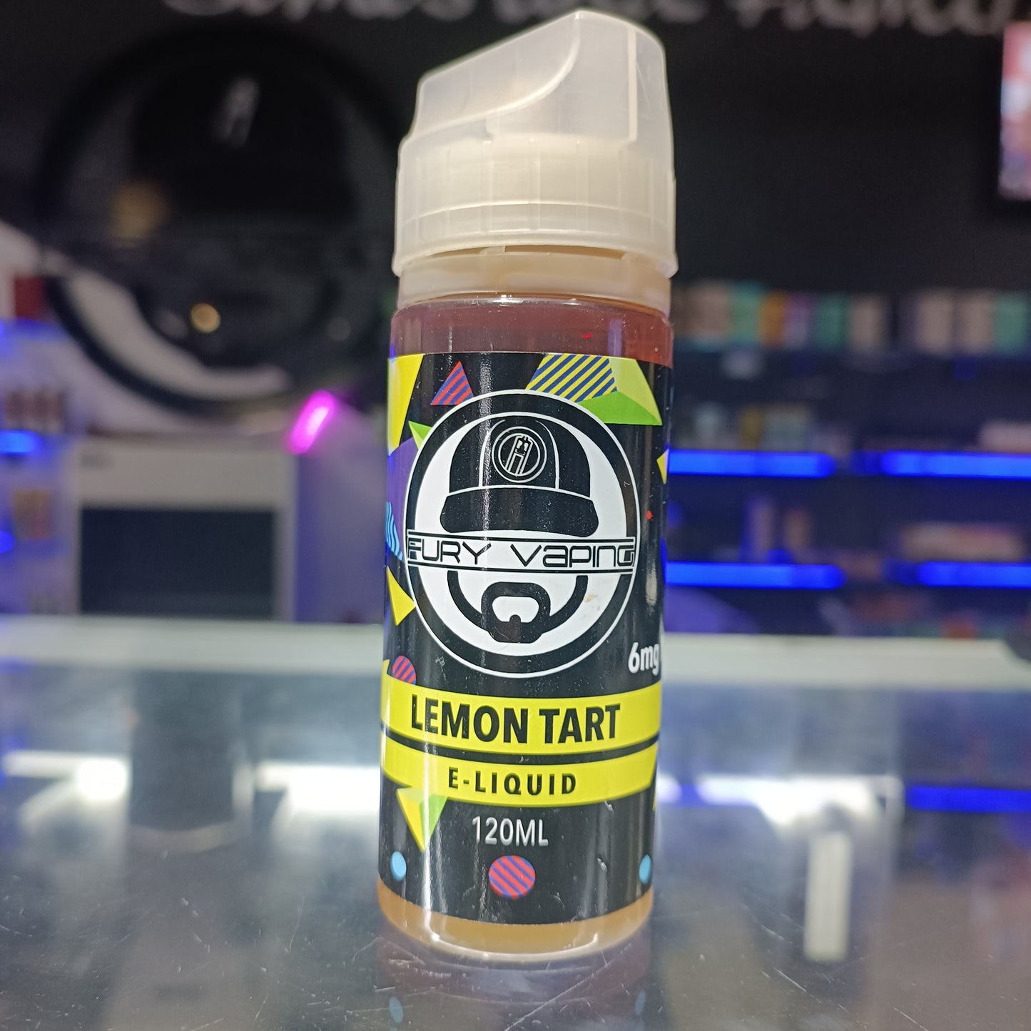 6mg Fury Vaping Lemon Tart