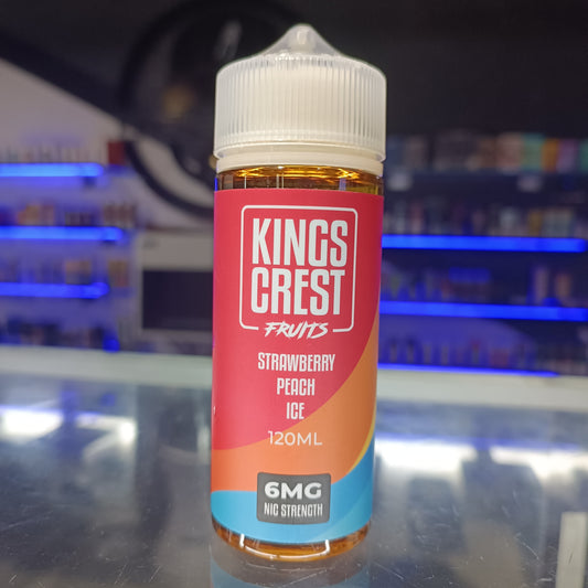 6mg Kings Crest Fruits Strawberry Peach Ice